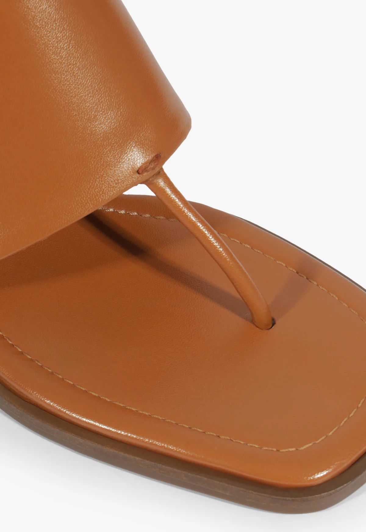 Martha Block Leather Sandal - Image 7