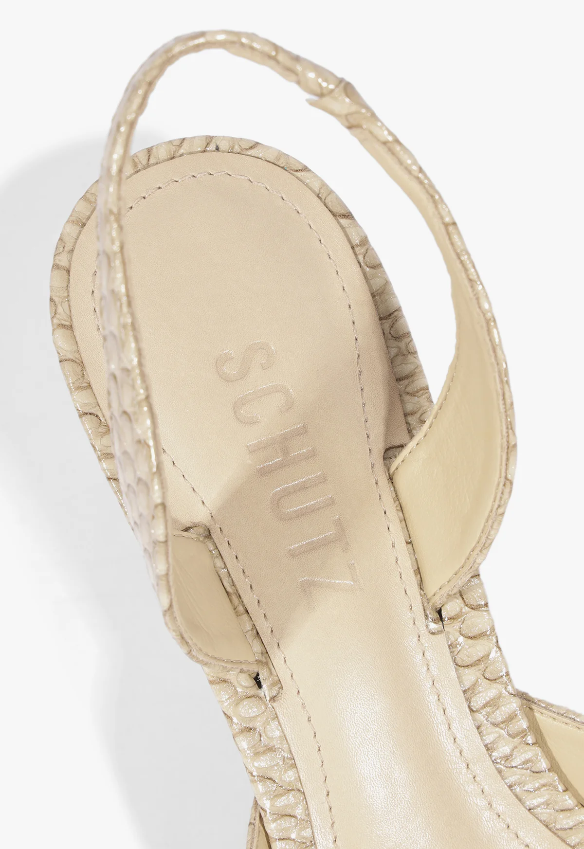 Paola Mid Leather Pump - Image 6
